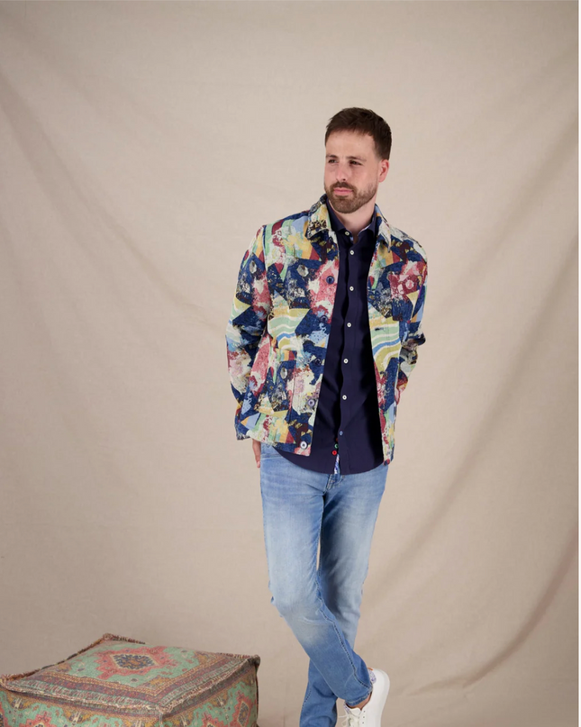 Bold Multi-colored Jacket