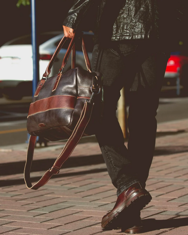Luke Leather Duffle Bag
