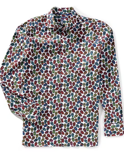 Day Of The Dead Skulls L/S Shirt