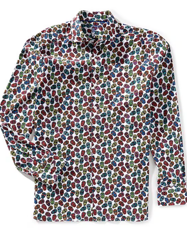 Day Of The Dead Skulls L/S Shirt