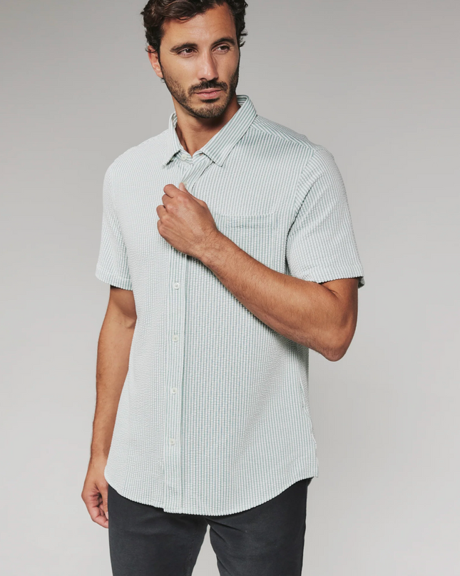 Keaton S/S Seersucker Shirt