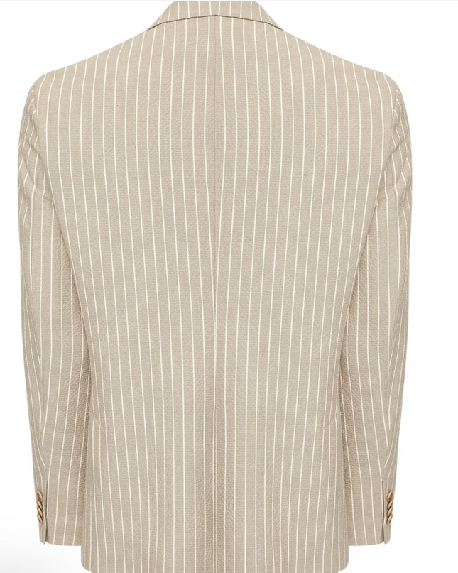 Dobby Jacquard Stripe Performance Blazer