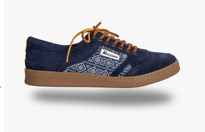 Shelby Blue Suede Sneakers