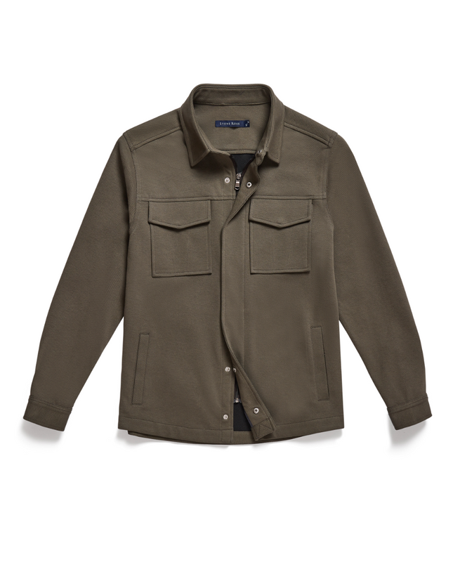 Studio Knit Stretch Twill Jacket