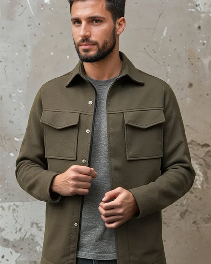 Studio Knit Stretch Twill Jacket