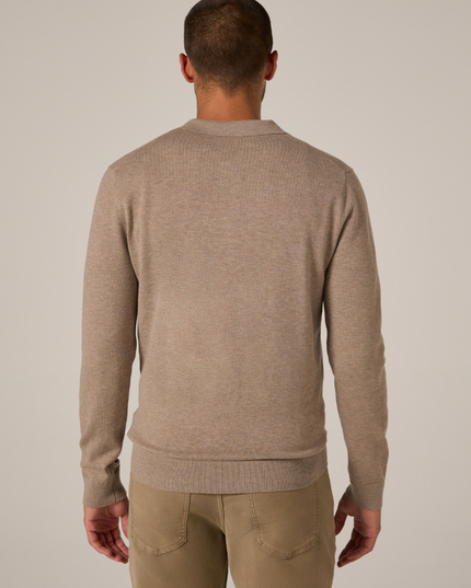 Belford Long Sleeve Sweater Polo