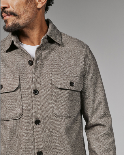 Generation Herringbone Shacket