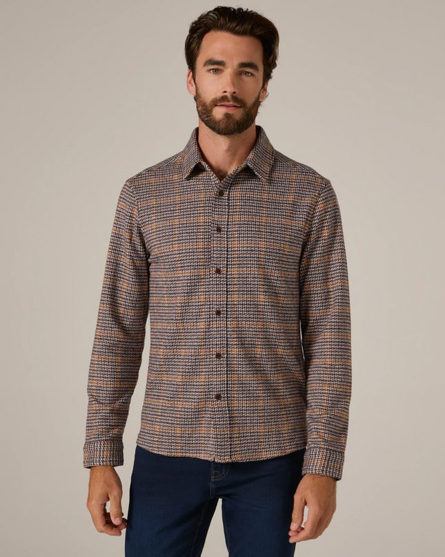 Generation Houndstooth Knit Shirt