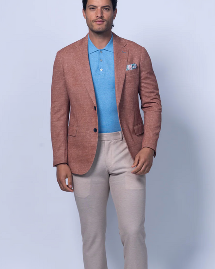 Oregon Orange Cotton Stretch Blazer