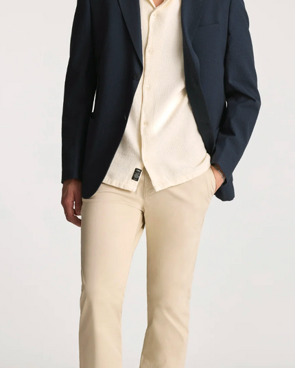 Milton Slim Straight Chino - Oat