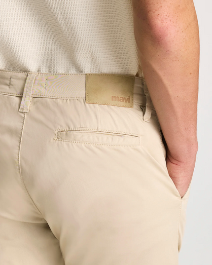 Milton Slim Straight Chino - Oat