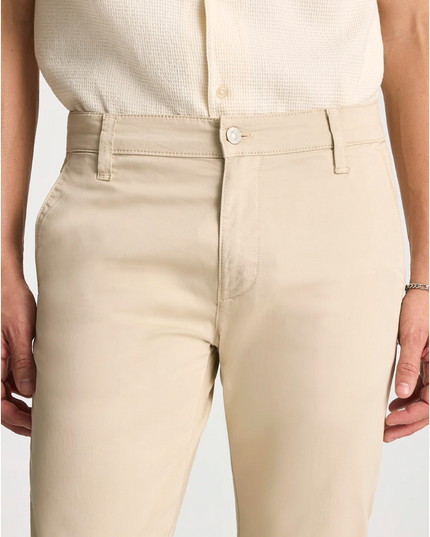 Milton Slim Straight Chino - Oat