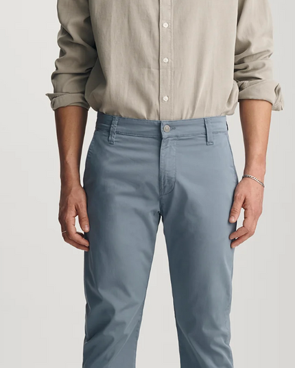 Milton Slim Straight Chino - Steel Blue