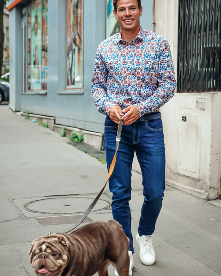 Art Nouveau LS Button Down