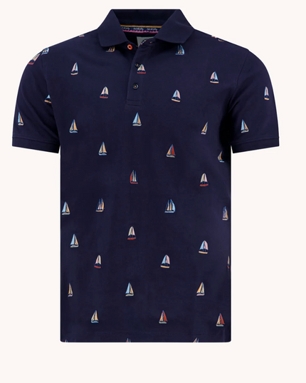 Sailing Boats SS Polo Shirt