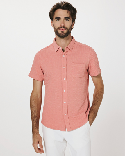 Bennett Seersucker Short Sleeve Shirt