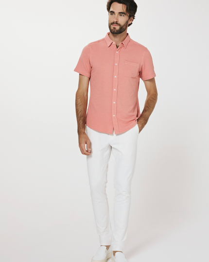 Bennett Seersucker Short Sleeve Shirt