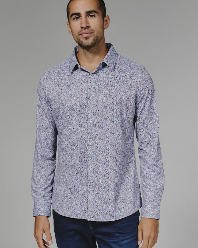 Prague Performance Long Sleeve Button Down