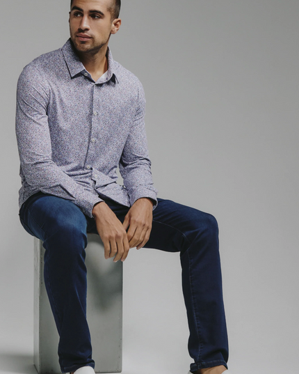 Prague Performance Long Sleeve Button Down
