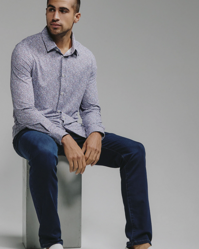 Prague Performance Long Sleeve Button Down
