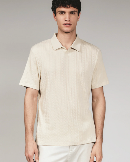 Zayne Short Sleeve Sweater Polo