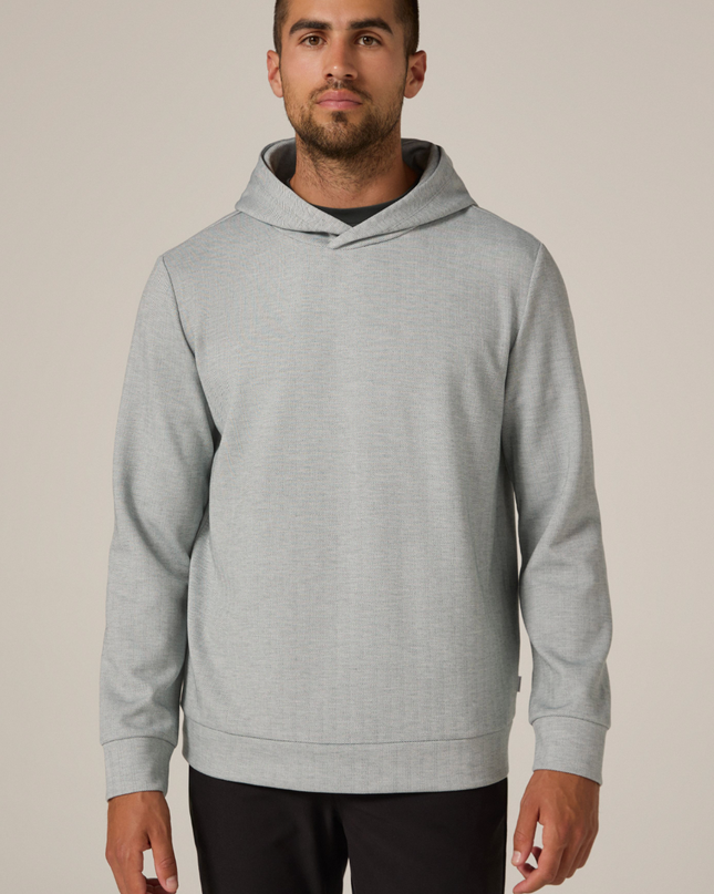 Roarke Herringbone Hoodie