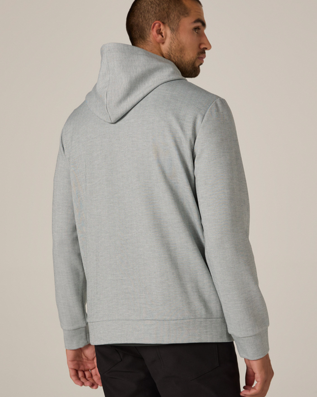 Roarke Herringbone Hoodie