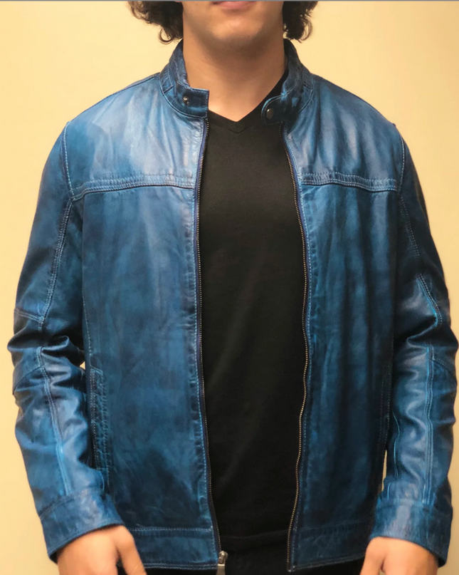 Antique Washed Lambskin Jacket