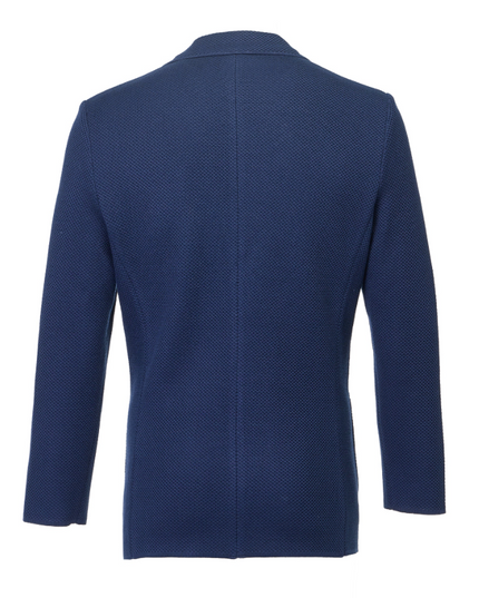 Navy Alba Knit Jacket