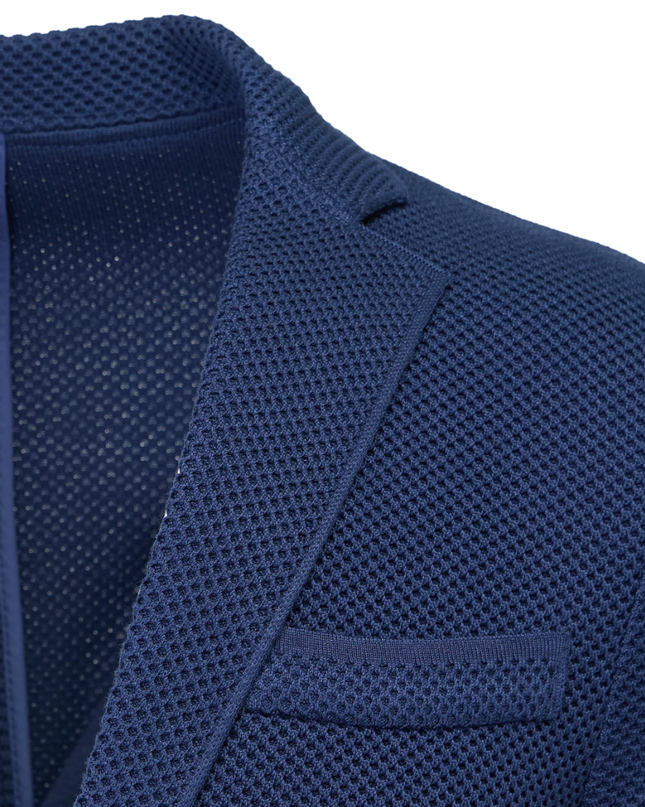 Navy Alba Knit Jacket
