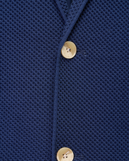 Navy Alba Knit Jacket