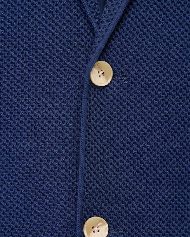Navy Alba Knit Jacket