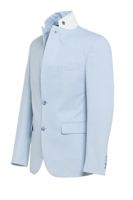 Sky Blue Herringbone Sport Jacket