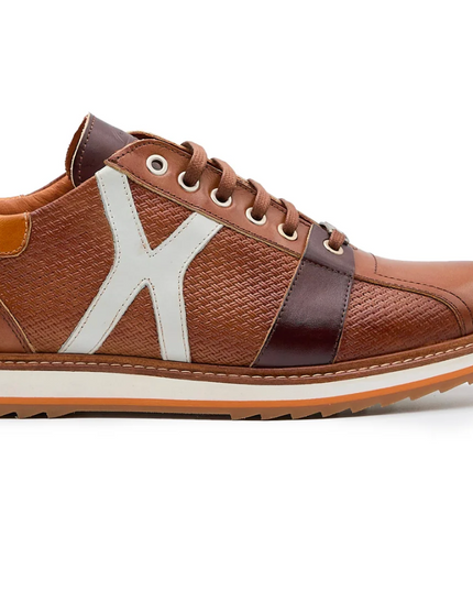Heritage Leather Sneaker Crust Siena