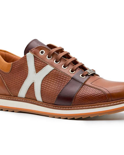 Heritage Leather Sneaker Crust Siena