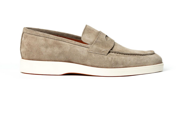 Suede Penny Loafer