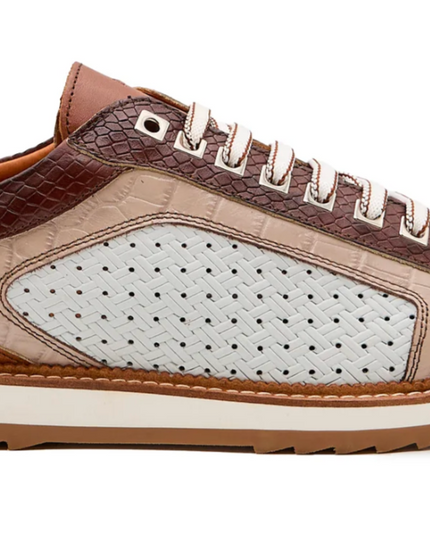 Heritage Leather Sneaker Crust Siena