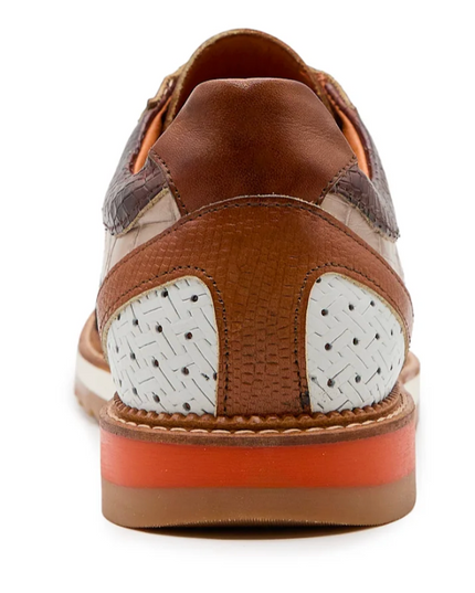 Heritage Leather Sneaker Crust Siena