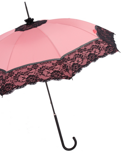 Manual Opening Burlesque Parasol