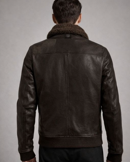 Grovig Bomber w/ Removeable Faux Shearling Collar