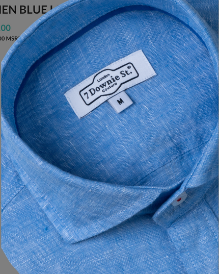 Solid Linen LS Button Down