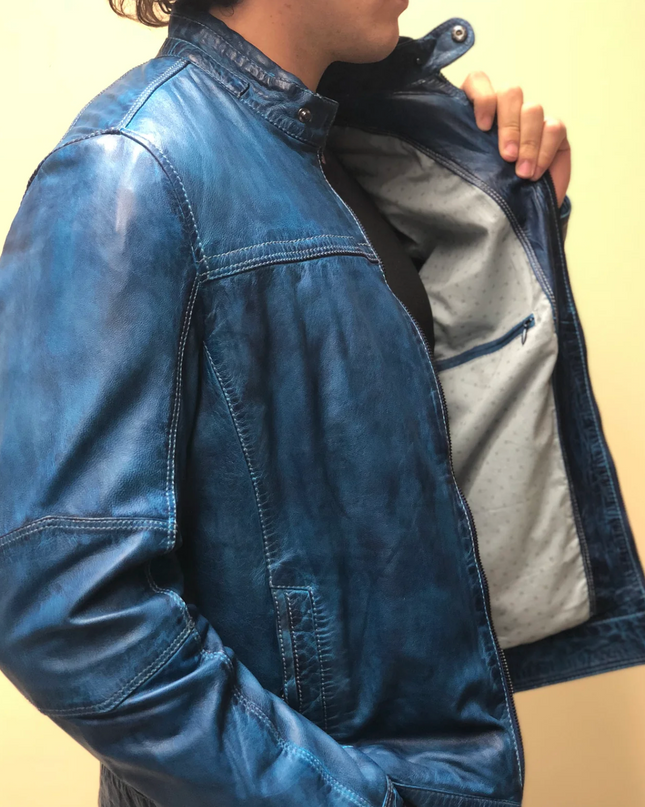 Antique Washed Lambskin Jacket