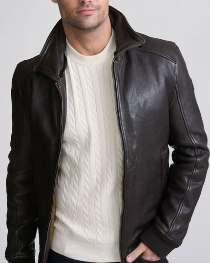 Grovig Bomber w/ Removeable Faux Shearling Collar