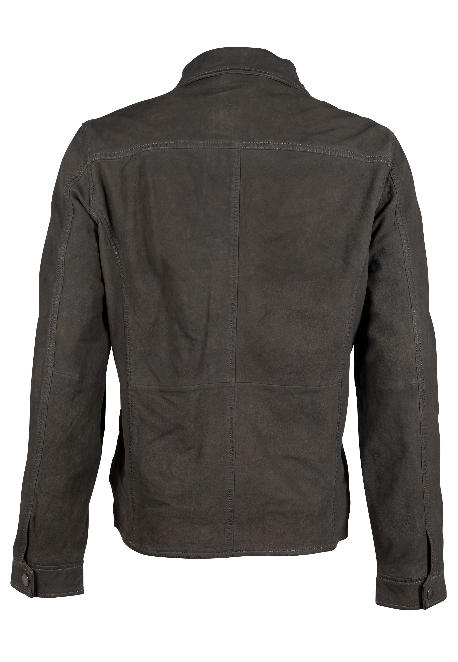 Mauritius Leather, brown leather jacket, soft nubeck lambskin leather jacket, men's leather jacket, spring jacket. Mackinac Island boutique