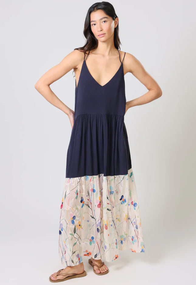 Splendour & Sass Ithaca Dress in Navy