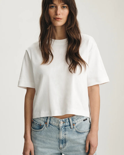 Riley Crew Neck T-Shirt Regular Fit | White