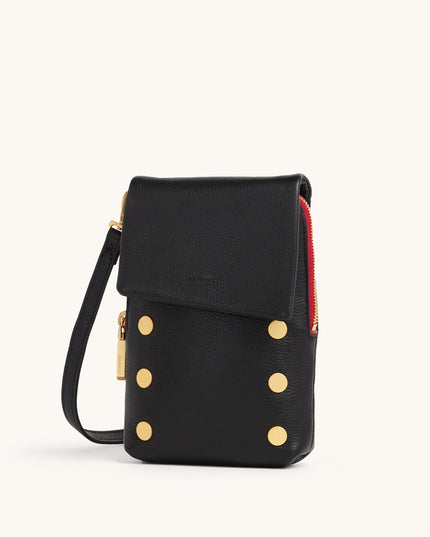 VIP Mobile Black/Brushed Gold Red Zip