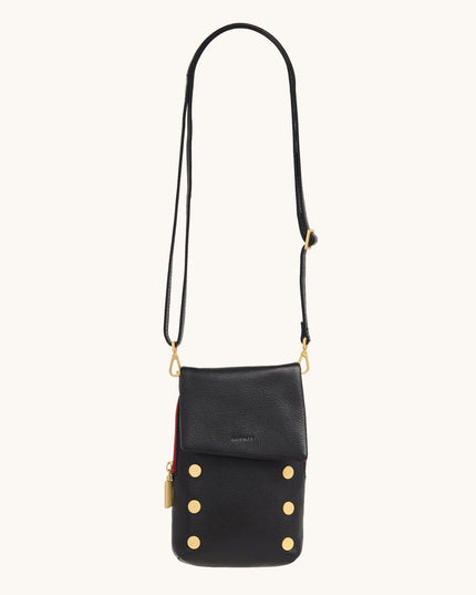 VIP Mobile Black/Brushed Gold Red Zip