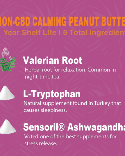 Calm Peanut Butter Squeeze Pack 4oz