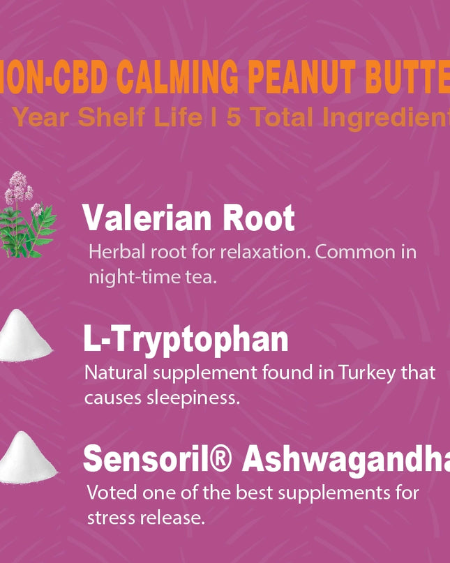 Calm Peanut Butter Squeeze Pack 4oz